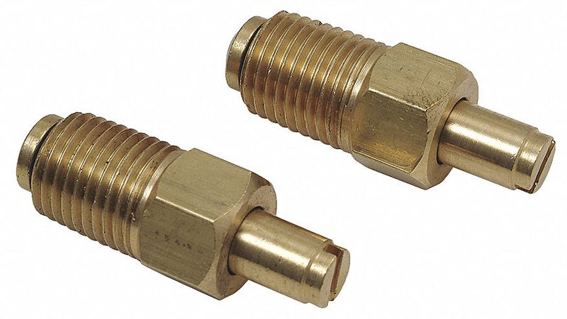 Brasscraft Tub Concealed Stops, Brass Finish, For Use With Most Tubs - SWD0439