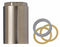 Brasscraft Nut, Fits Brand Mixet, Satin Nickel - SWD0453
