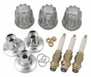 Brasscraft Tub Handle Rebuild Kit, Chrome Finish, For Use With Price Pfister Faucets - SK0275 B