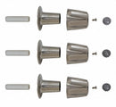 Brasscraft Handle Repair Kit, Fits Brand Price Pfister/Pfister, Faucet Handle Type Knob, Finish Satin Nickel - SK0284