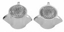 Brasscraft Handle, Fits Brand Sayco, Faucet Handle Type 3-Wing Canopy, Finish Chrome - SH2851 B