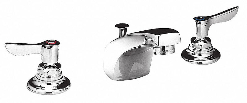American Standard Chrome, Low Arc, Bathroom Sink Faucet, Manual Faucet Activation, 1.50 gpm - 6500140.002