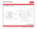 Dayton 1/3 HP, General Purpose Motor, 3-Phase, 3450 Nameplate RPM, 230/460 Voltage, 48 Frame - 20CL65