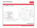 Dayton 1/2 HP, General Purpose Motor, 3-Phase, 3450 Nameplate RPM, 230/460 Voltage, 48 Frame - 20CL66