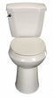 Centoco Round, Standard Toilet Seat Type, Closed Front Type, Includes Cover Yes, White - GR1400SC-001