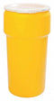 Eagle 20 gal Yellow Polyethylene Open Head Transport Drum - 1623