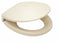 Toto Round, Standard Toilet Seat Type, Closed Front Type, Includes Cover Yes, Bone, Slow Close Hinge - SS113