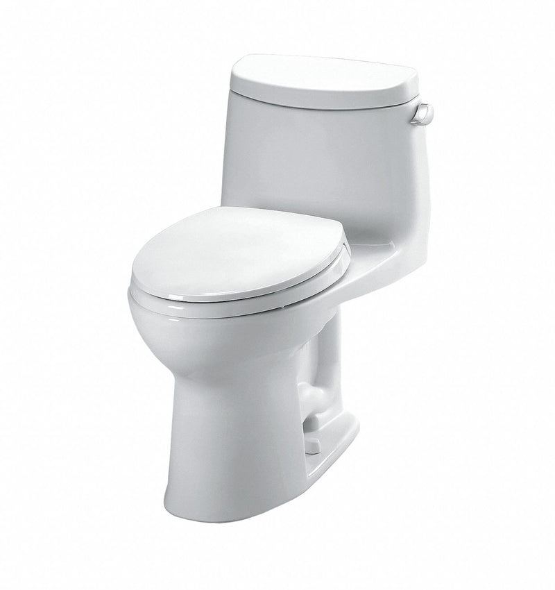 Toto Single Flush, Right Hand Trip Lever, One Piece, Tank Toilet, Elongated - MS604114CEFRG