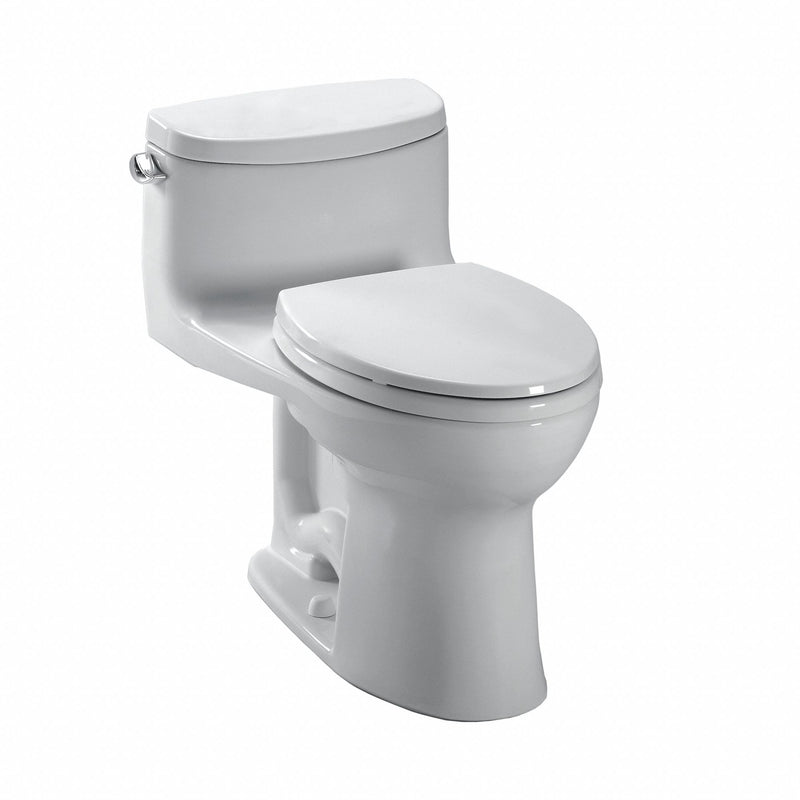 Toto Single Flush, Left Hand Trip Lever, One Piece, Tank Toilet, Elongated - MS634114CEFG
