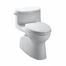 Toto Single Flush, Left Hand Trip Lever, One Piece, Tank Toilet, Elongated - MS644114CEFG