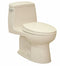 Toto Single Flush, Left Hand Trip Lever, One Piece, Tank Toilet, Elongated - MS854114