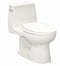 Toto Single Flush, Left Hand Trip Lever, One Piece, Tank Toilet, Elongated - MS854114E