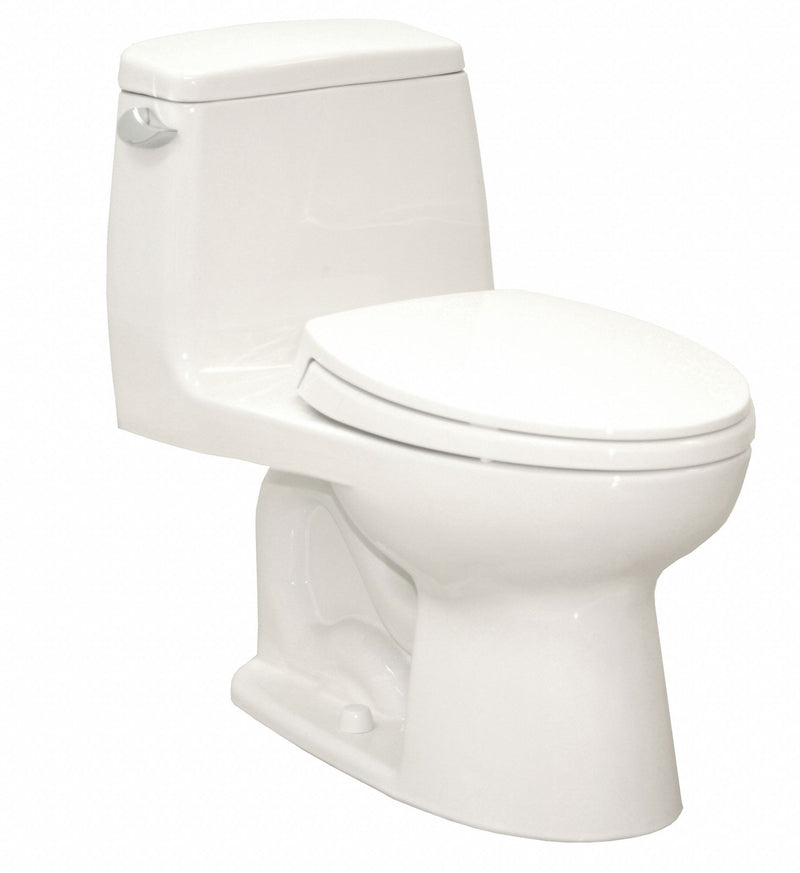 Toto Single Flush, Left Hand Trip Lever, One Piece, Tank Toilet, Elongated - MS854114E