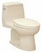 Toto Single Flush, Left Hand Trip Lever, One Piece, Tank Toilet, Elongated - MS854114E