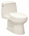 Toto Single Flush, Left Hand Trip Lever, One Piece, Tank Toilet, Elongated - MS854114E