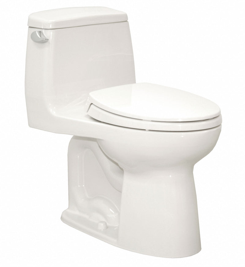 Toto Single Flush, Left Hand Trip Lever, One Piece, Tank Toilet, Elongated - MS854114EL