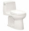 Toto Single Flush, Left Hand Trip Lever, One Piece, Tank Toilet, Elongated - MS854114ELG