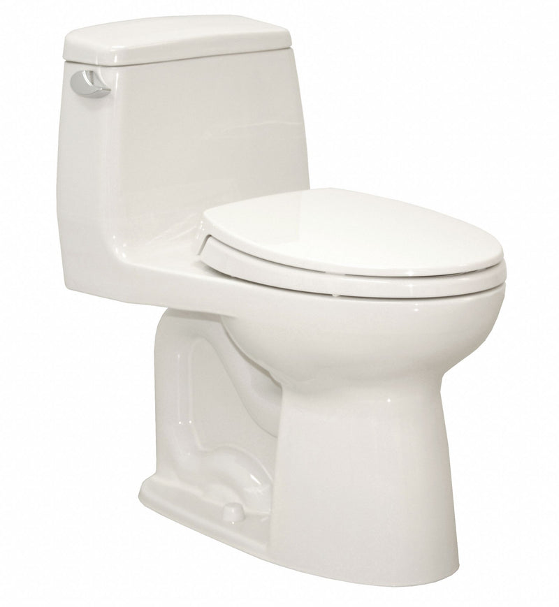 Toto Single Flush, Left Hand Trip Lever, One Piece, Tank Toilet, Elongated - MS854114SL#11