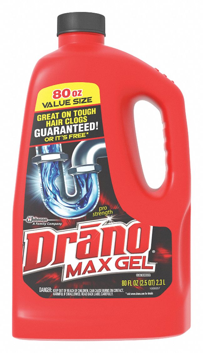 Drano 694772 - Gel Clog Remover Size 80 oz. PK6