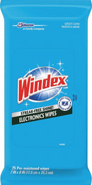 Windex Electronics Wipes, Recommended For Electronics - 642517