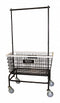 Royal Basket 1-Compartment Laundry Cart, 500 lb. Capacity, 37-3/4" L X 19" W X 71-1/2" H - G33-BKX-W2A-5UNN