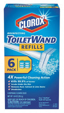 Clorox Toilet Wand Disposable Refill, 6 ct. Cleaner Container Size, Box Cleaner Container Type - 14882