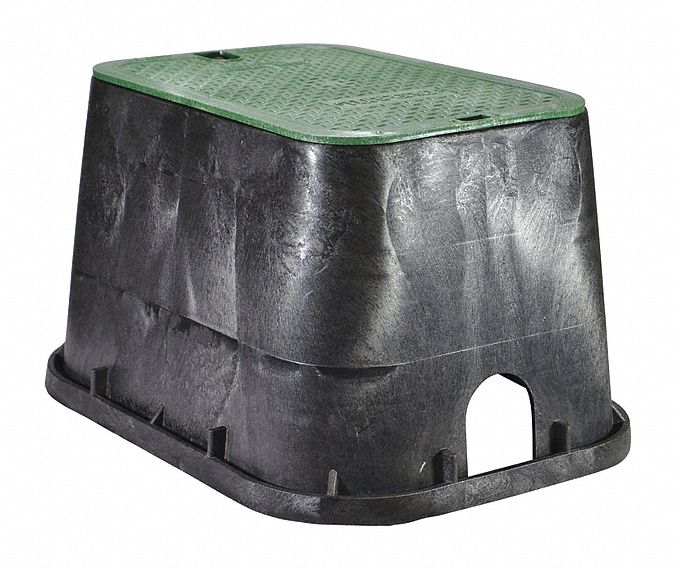 NDS 21 in x 15 1/2 in x 12 in Rectangular Valve Box - 113BC