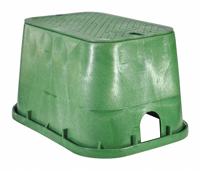 NDS 21 5/16 in x 15 5/16 in x 12 1/4 in Rectangular Valve Box - 214BC