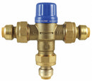 Cash Acme 1/2 in Push Fit Inlet Type Thermostatic Mixing Valve, Bronze - HG110D