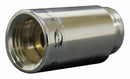 Cash Acme 1/2 in NPT Inlet Type Inline Hot Water Shut-Off, Brass - 24718