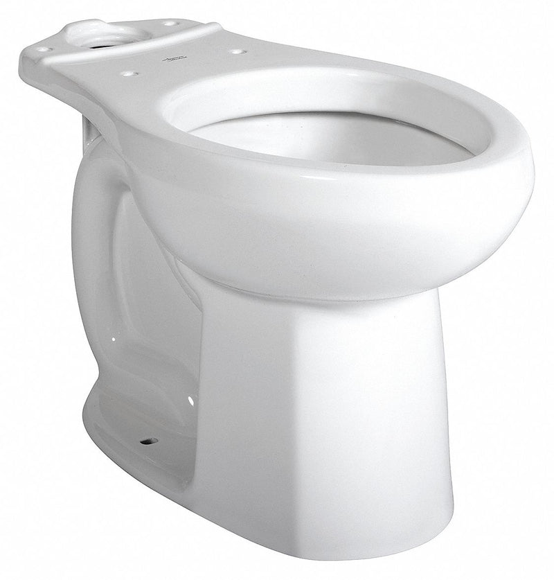 American Standard Elongated, Floor, Gravity Fed, Toilet Bowl, 1.28 to 1.6 Gallons per Flush - 3251A101.020