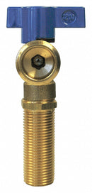 Oatey Quarter Turn Brass Washing Machine Valve, CPVC Solvent, Blue - 38969