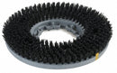 Carlisle 15" Round Stripping Rotary Brush for 17" Machine Size, Black - 3615VBK