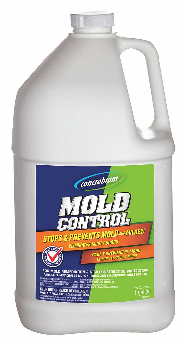Concrobium Mildew and Mold Remover, 1 gal. Jug, Unscented Liquid, 1 EA - 25001CAL