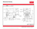 Dayton 1/4 HP, General Purpose Motor, Capacitor-Start/Run, 1725 Nameplate RPM, 115/208-230 Voltage - 103833