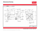 Dayton 1/3 HP, General Purpose Motor, Capacitor-Start/Run, 1725 Nameplate RPM, 115/208-230 Voltage - 103838