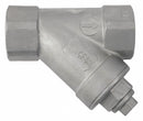 Top Brand 1/2 in Y Strainer, FNPT x FNPT, 50 Mesh, 2 3/4 in Length, 316 Stainless Steel - G-YSS-50