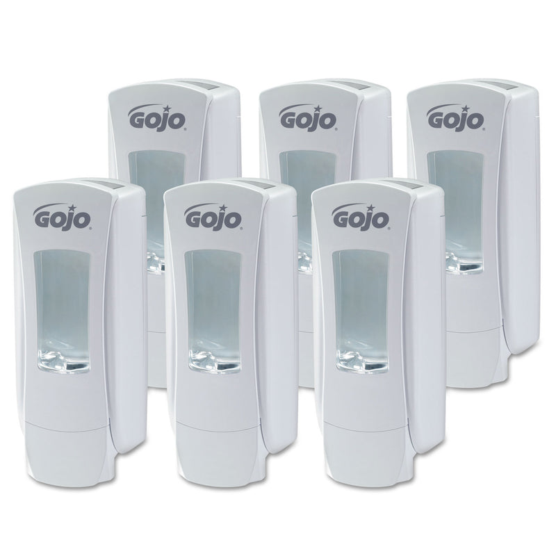 GOJO Adx-12 Dispenser, 1250 Ml, 4.5" X 4" X 11.75", White - GOJ888006