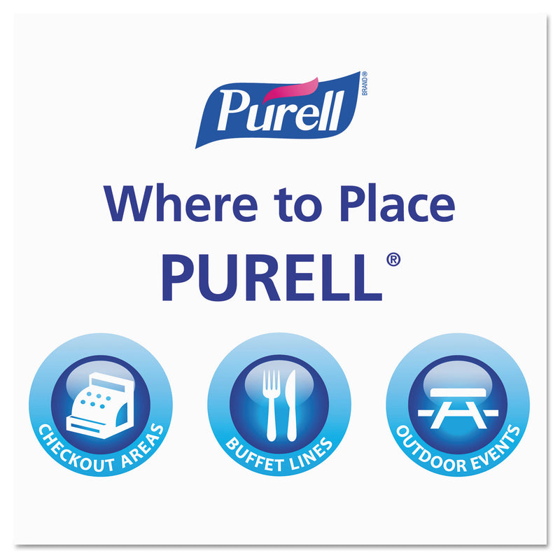 Purell Advanced Hand Sanitizer Refreshing Gel, Clean Scent, 2 L Pump Bottle - GOJ962504EA