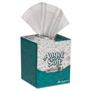 Georgia-Pacific Premium Facial Tissue In Cube Box, 2-Ply, White, 96 Sheets/Box, 36 Boxes/Carton - GPC46580CT
