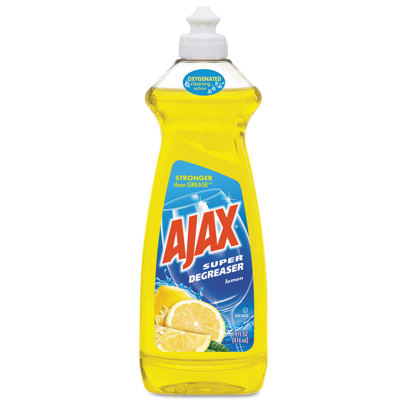 Ajax Dish Detergent, Lemon Scent, 28 Oz Bottle, 9/Carton - CPC44673