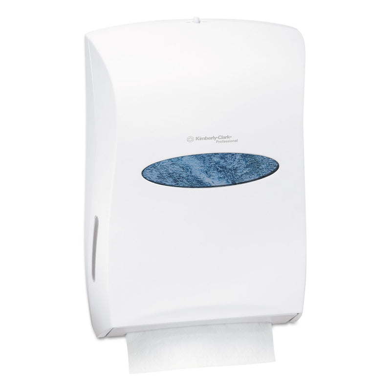 Kimberly-Clark Universal Towel Dispenser, 13 31/100W X 5 17/20D X 18 17/20H, White - KCC09906
