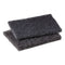 Scotch Brite Griddle Polishing Pad, 4 X 5 1/4, Brown, 20 Per Pack - MMM19970