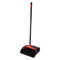 O-Cedar Maxi-Plus Lobby Dust Pan With Rear Wheels, Black, 13"Wide, 30"Handle, 6/Carton - DVOCB962082