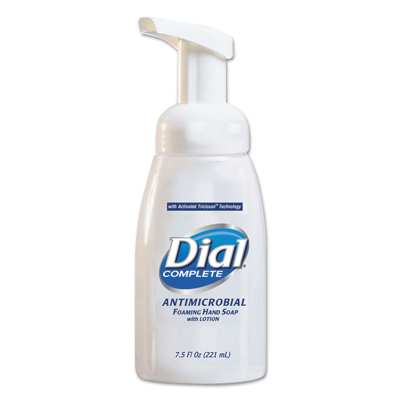 Dial Antibacterial Foaming Hand Wash, Healthcare, 7.5 Oz Pump, 12/carton - DIA81075