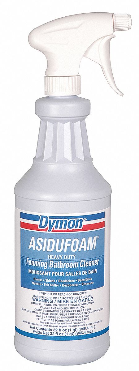Dymon Bathroom Cleaner, 32 oz. Cleaner Container Size, Trigger Spray Bottle Cleaner Container Type - 33732