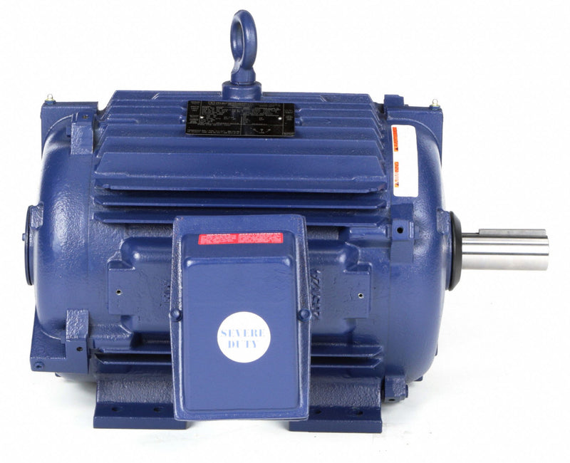 Marathon Motors 10 HP Kiln Motor,3-Phase,1172 Nameplate RPM,230/460 Voltage,Frame 256T - 256TTTNA18578