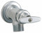 Chicago Faucets Straight Inside Sill Faucet, Blade Faucet Handle Type, 7.00 gpm, Chrome - 387-CP