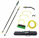 Unger Water Fed Pole Kit, Nylon bristles, 33' L - NLKU6
