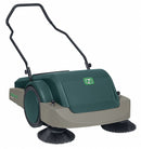 Nobles Walk Behind Sweeper, Manual, 34 in Cleaning Path Width, 1.3 cu ft Hopper Capacity, Dual Brush - 1071116